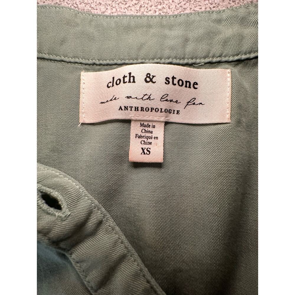 Cloth & Stone | Size: Xsmall | Flutter Sleeve But… - image 7